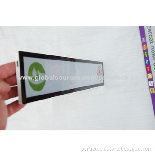 Small size LCD panels in supermarket for eye catching advertising, e-paper EL display solution